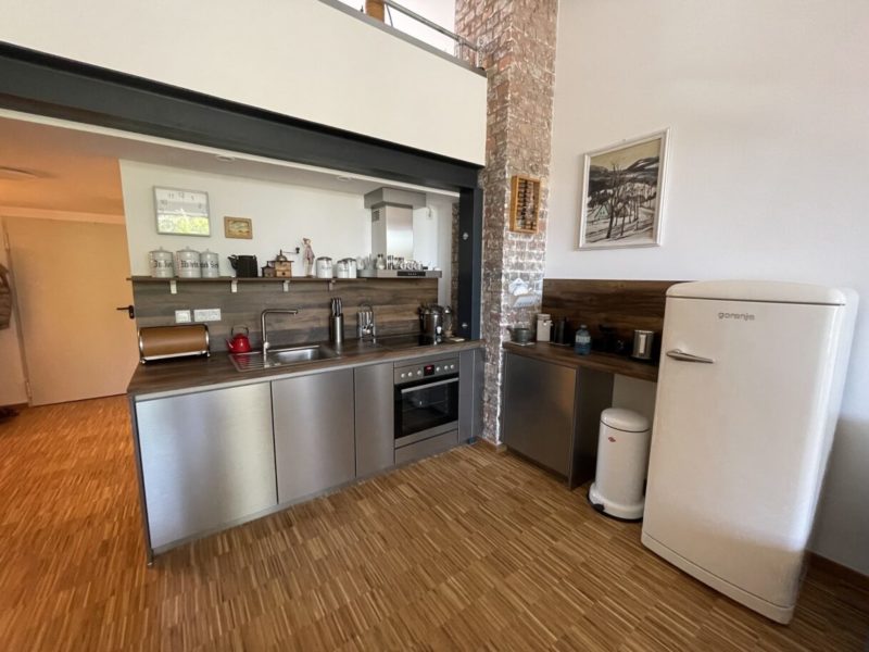 Eine kleine Küche als funktionales Design Highlight