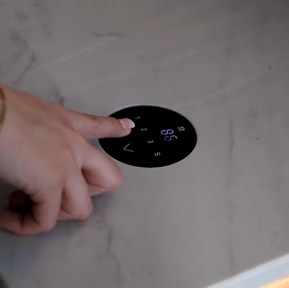 Höhenverstellbare Kücheninsel bei xanocs